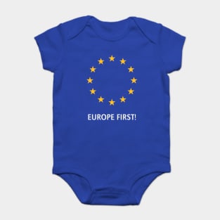 Europe First! Baby Bodysuit